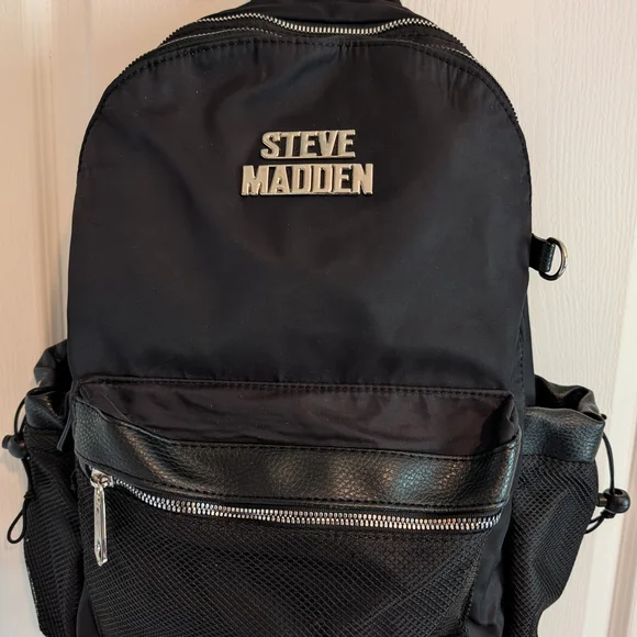 Steve Madden | Bags | Steve Madden Black Backpack | Poshmark display picture 1